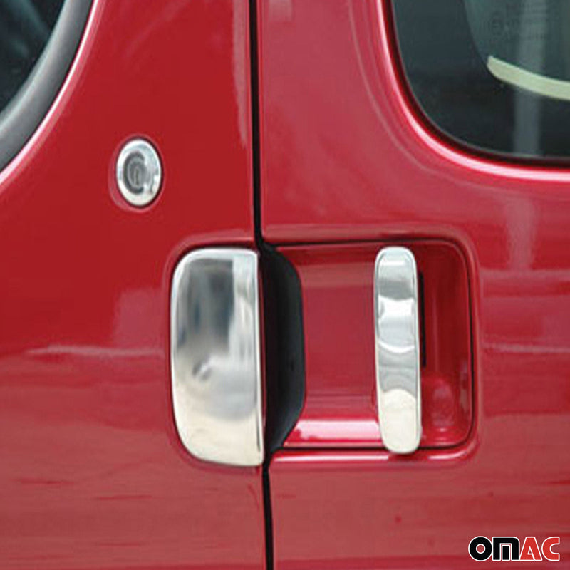 Türgriff Blende Türgriffkappen für Citroen Berlingo 1996-2009 4-Tür Edelstahl 4x