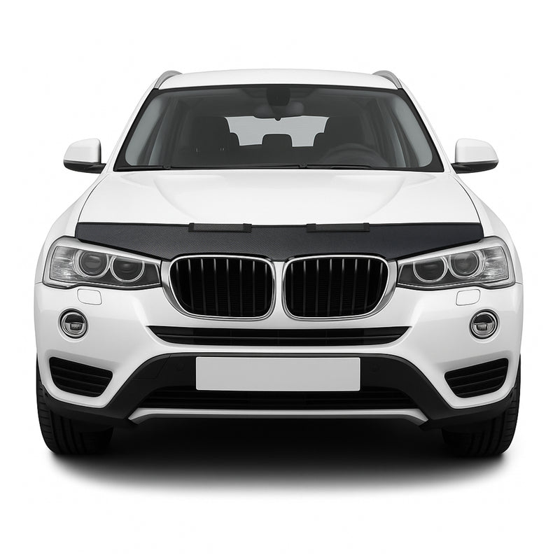 Haubenbra Steinschlagschutz Bonnet Bra für BMW X3 F25 2010-2017 Carbon Halb