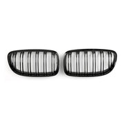 Nieren Grill Kühlergrill für BMW 3er E90 Limo 2009-2011 M3 Schwarz Glanz