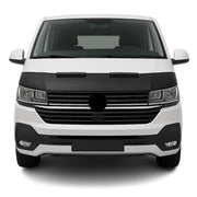 Haubenbra Steinschlagschutz Bonnet Bra für VW T6 T6.1 Transporter Schwarz Halb