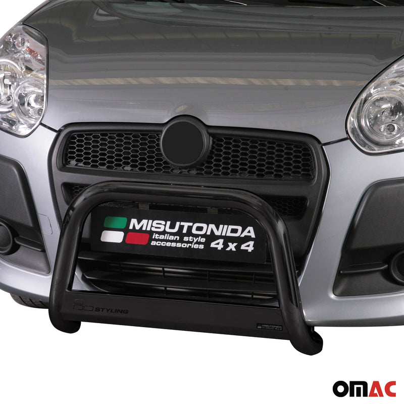 Frontbügel Frontschutzbügel für Fiat Doblò 2010-2015 ø63mm Stahl Schwarz Schutz