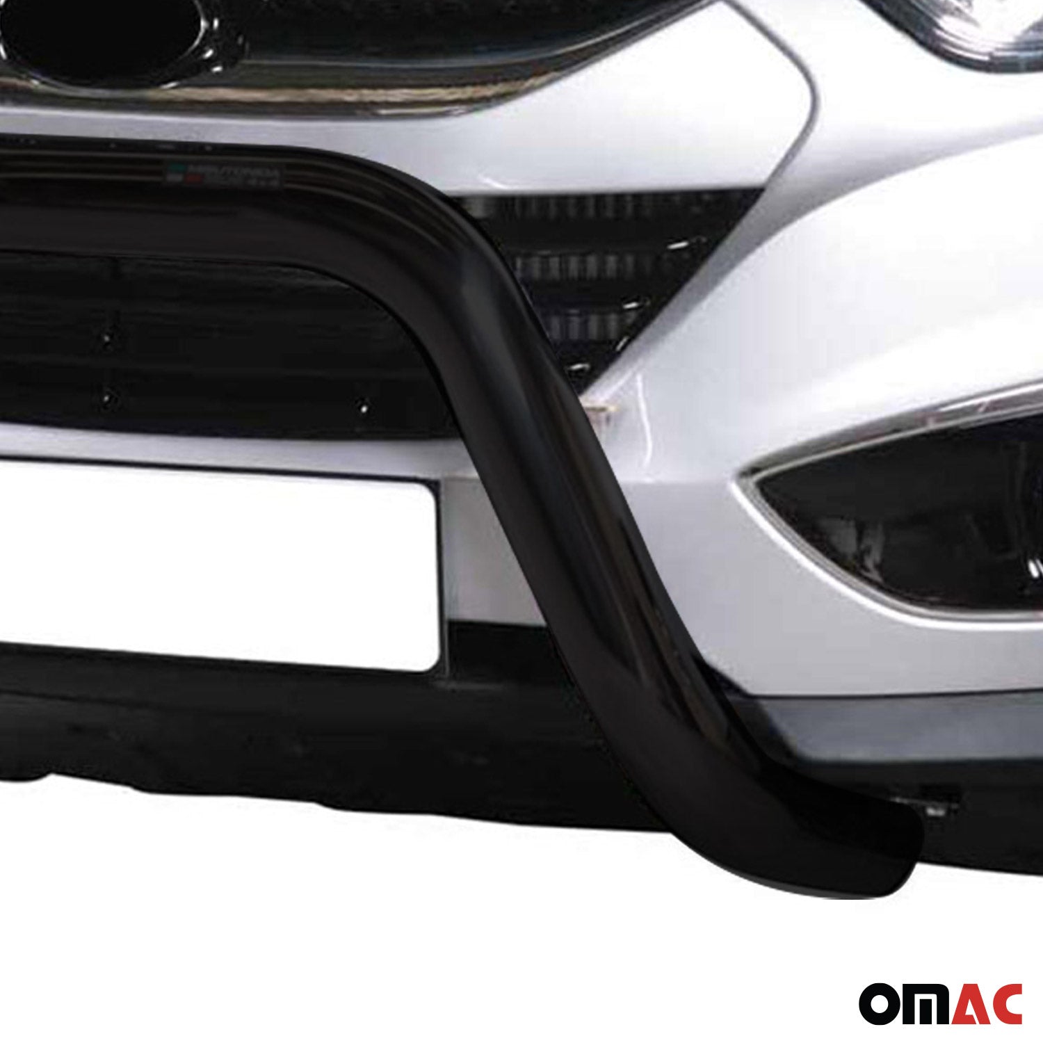 Frontbügel Frontschutzbügel für Hyundai ix35 2009-2015 ø76mm Stahl Schwarz