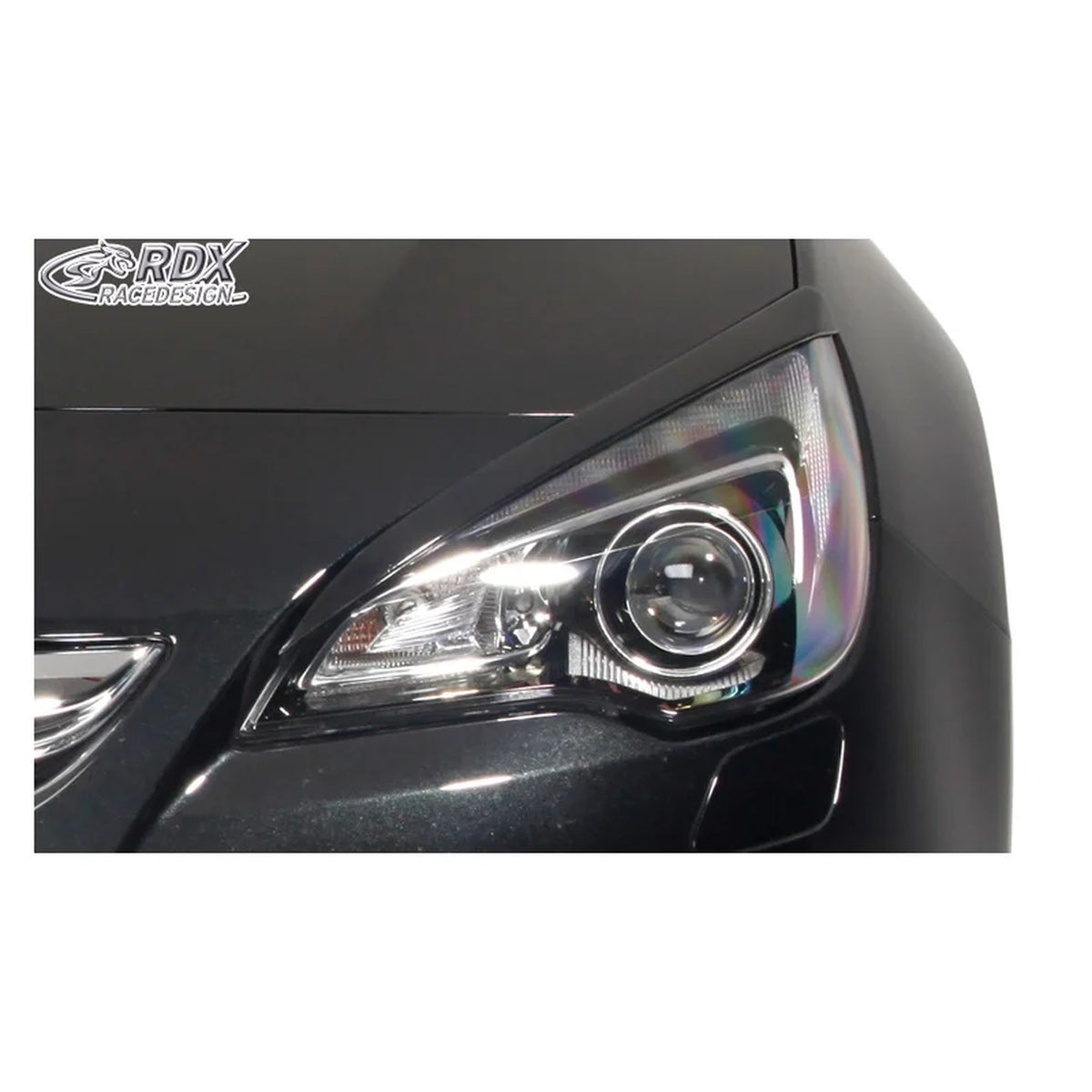 RDX Scheinwerferblenden für Opel Astra J GTC 2009-2015 & Cascada ABS TÜV