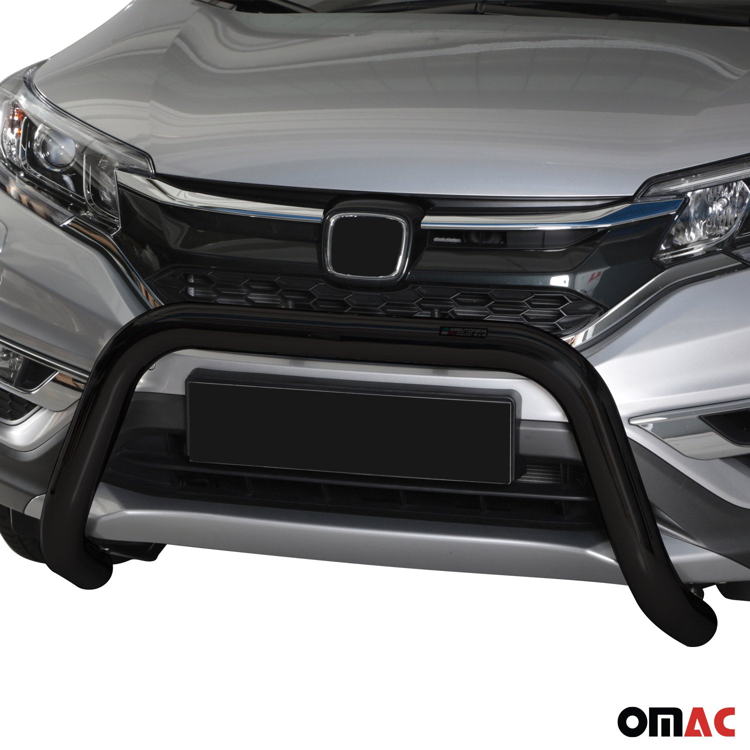 Frontbügel Frontschutzbügel für Honda CR-V 2016-2018 ø76mm Stahl Schwarz Schutz