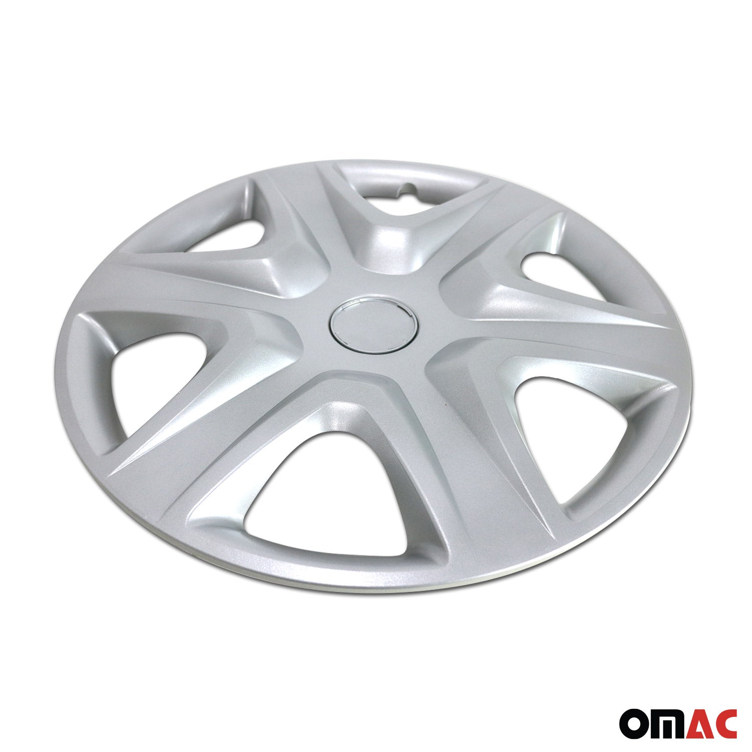 4x Radkappen Radzierblenden Radblenden für Auto 16" Zoll Radkappensatz Silber