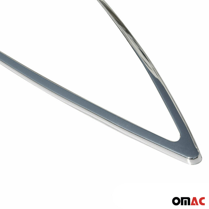 Rücklicht Leisten Heckleuchte für Peugeot 206 1998-2009 Chrom ABS Silber 2tlg