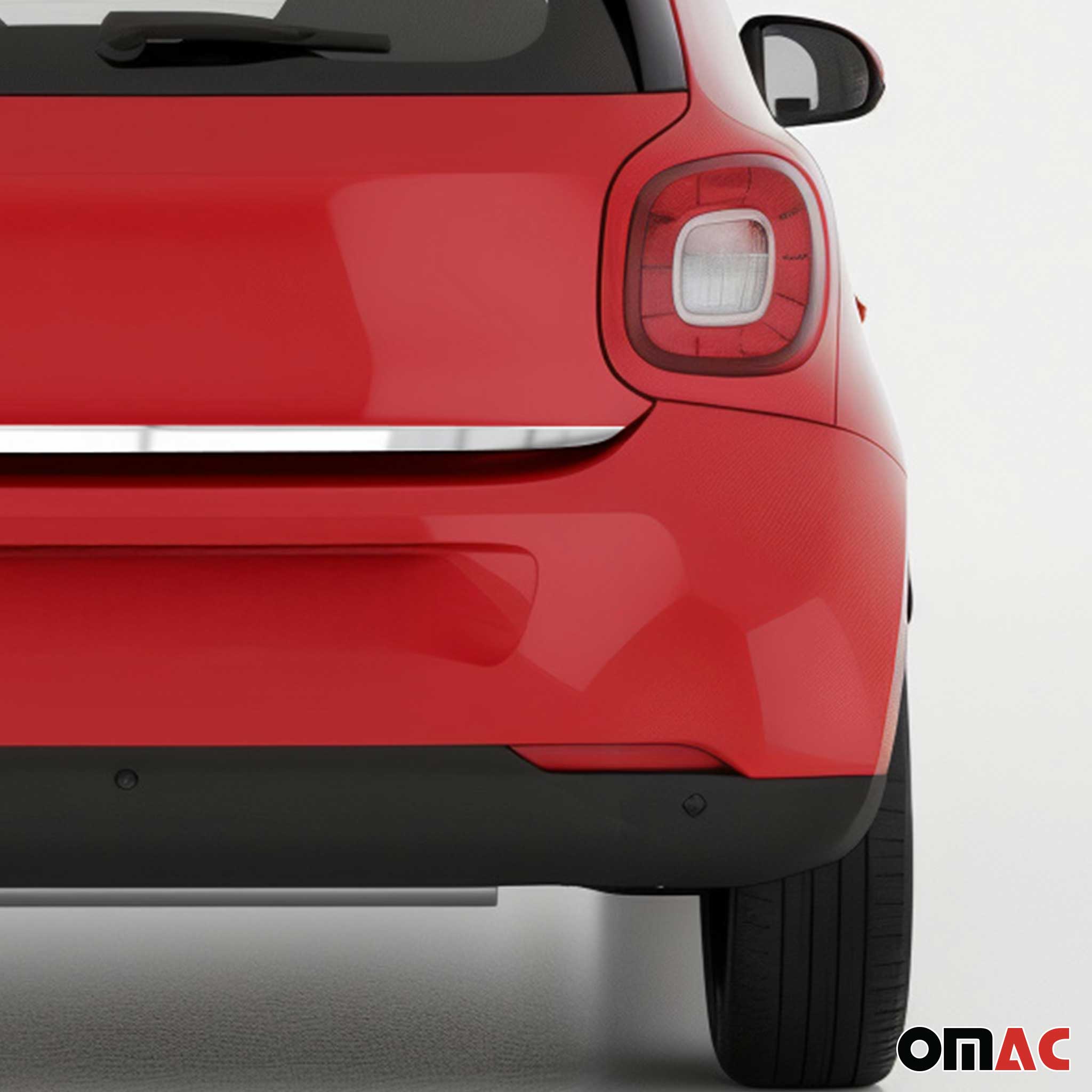 Kofferraumleiste Heckleiste für Smart ForTwo 453 2014-2020 Edelstahl Chrom