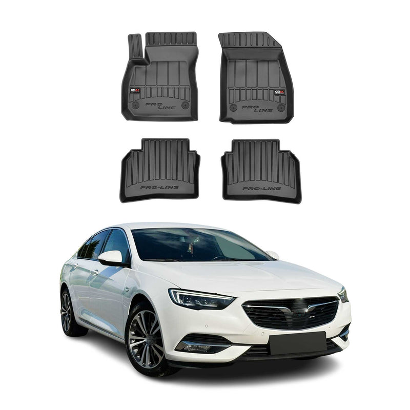 OMAC Gummi Fußmatten für Opel Insignia B Sports Tourer 2017-2022 Premium TPE 4x
