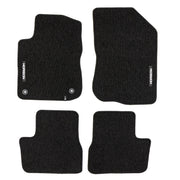 Velours Fußmatten für Peugeot 208 I 2012-19 Autoteppich Automatten Schwarz 4tlg