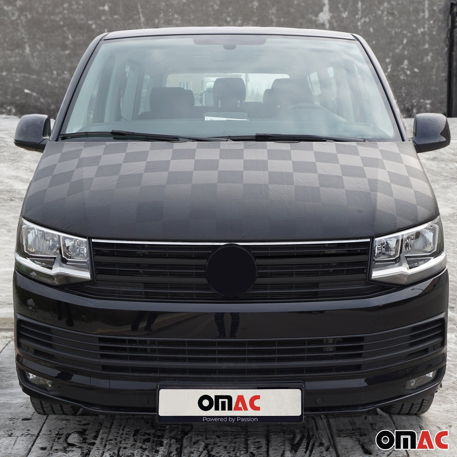 Motorhaube Chromleiste Frontleiste für VW T6 Transporter 2015-2019 Edelstahl 1x