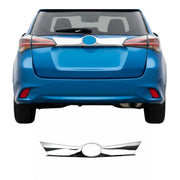 Kofferraumleiste Heckklappe Leiste für Toyota RAV4 2019-2025 Chrom ABS Silber
