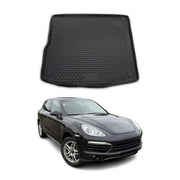 Kofferraummatte Kofferraumwanne für Porsche Cayenne 92A 2010-2017 Gummi TPE