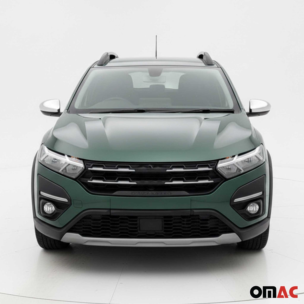 Spiegelkappen Spiegelabdeckung für Dacia Sandero III / Jogger 2021-26 Edelstahl