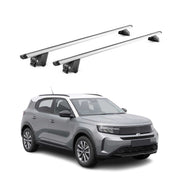 Dachträger für Opel Frontera 2024-2026 100kg Aluminium Silber 2x ABE