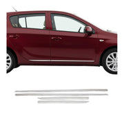Seitentürleiste Türleisten Türschutzleiste für Hyundai i20 2008-2014 Chrom 4x