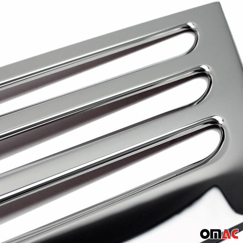Kühlergrill Leisten Grillleisten für VW Caddy 2003-2010 Edelstahl Silber 1tlg