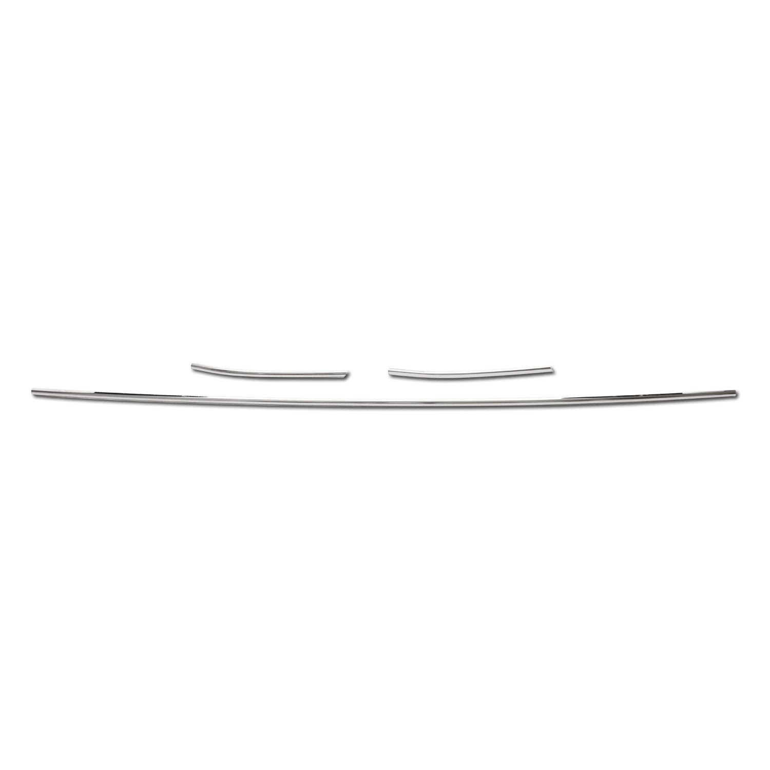Frontgrill Leiste für Skoda Superb III 2015-2019 Edelstahl Chrom 3 Tlg