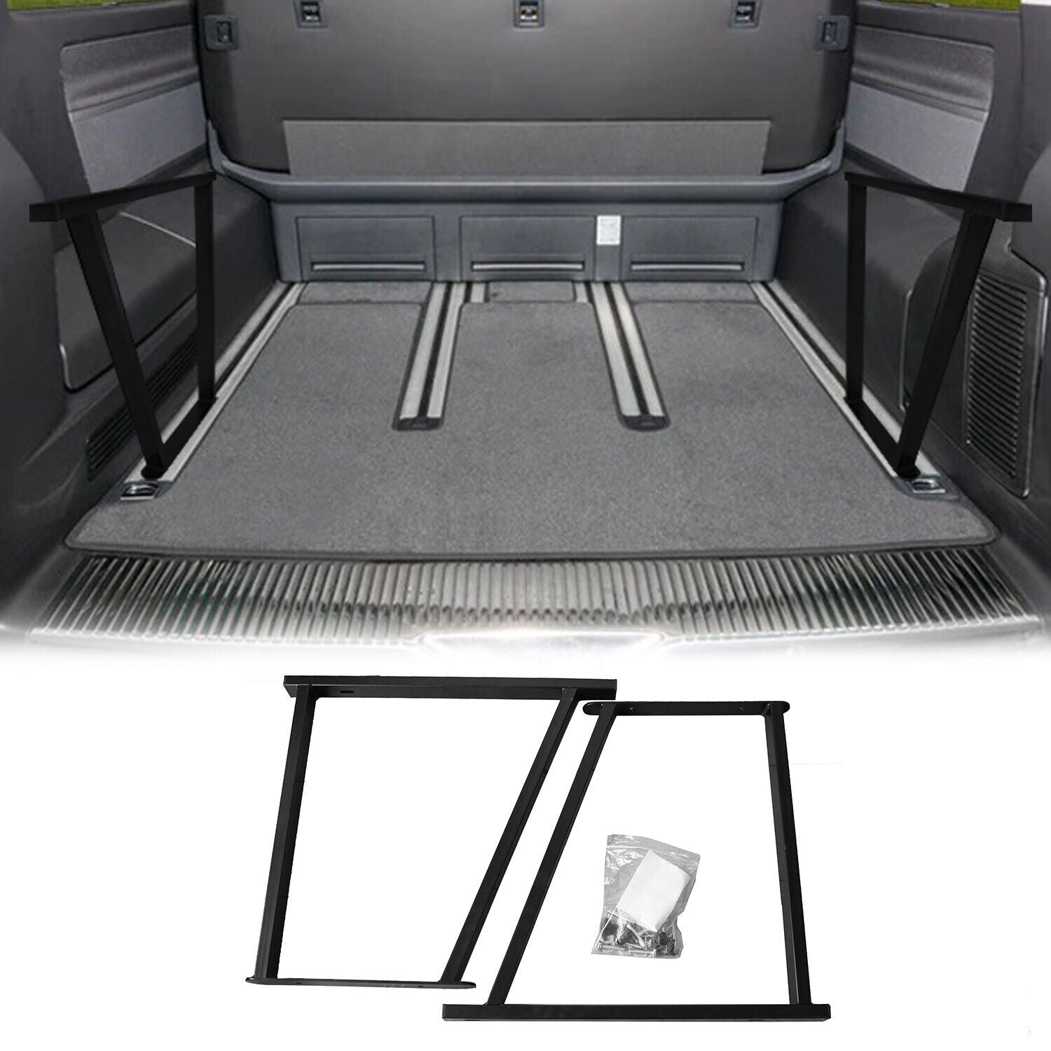 Multiflexboard Schienen 2x für Mercedes Vito W447 2014- mit Unterlage Schrauben