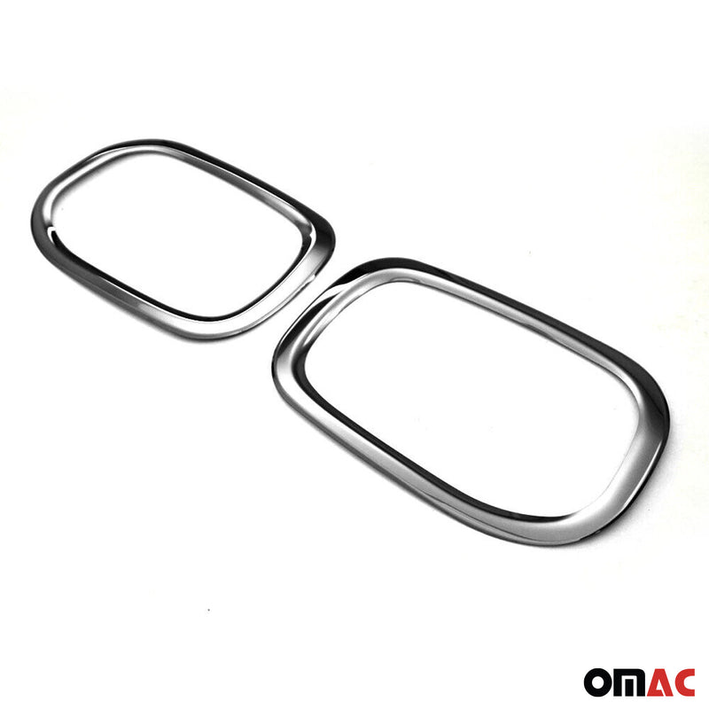 Reflektor Blenden Reflektorleiste für Jeep Renegade 2015-2024 Edelstahl Dunkel