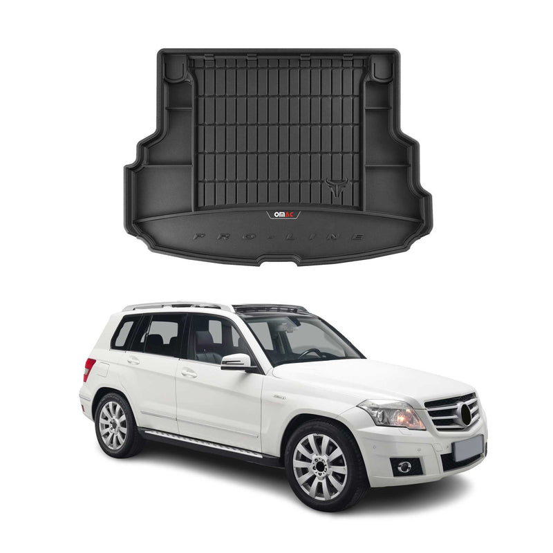 OMAC Gummi Kofferraumwanne für Mercedes GLK X204 2008-2015 TPE Laderaumwanne
