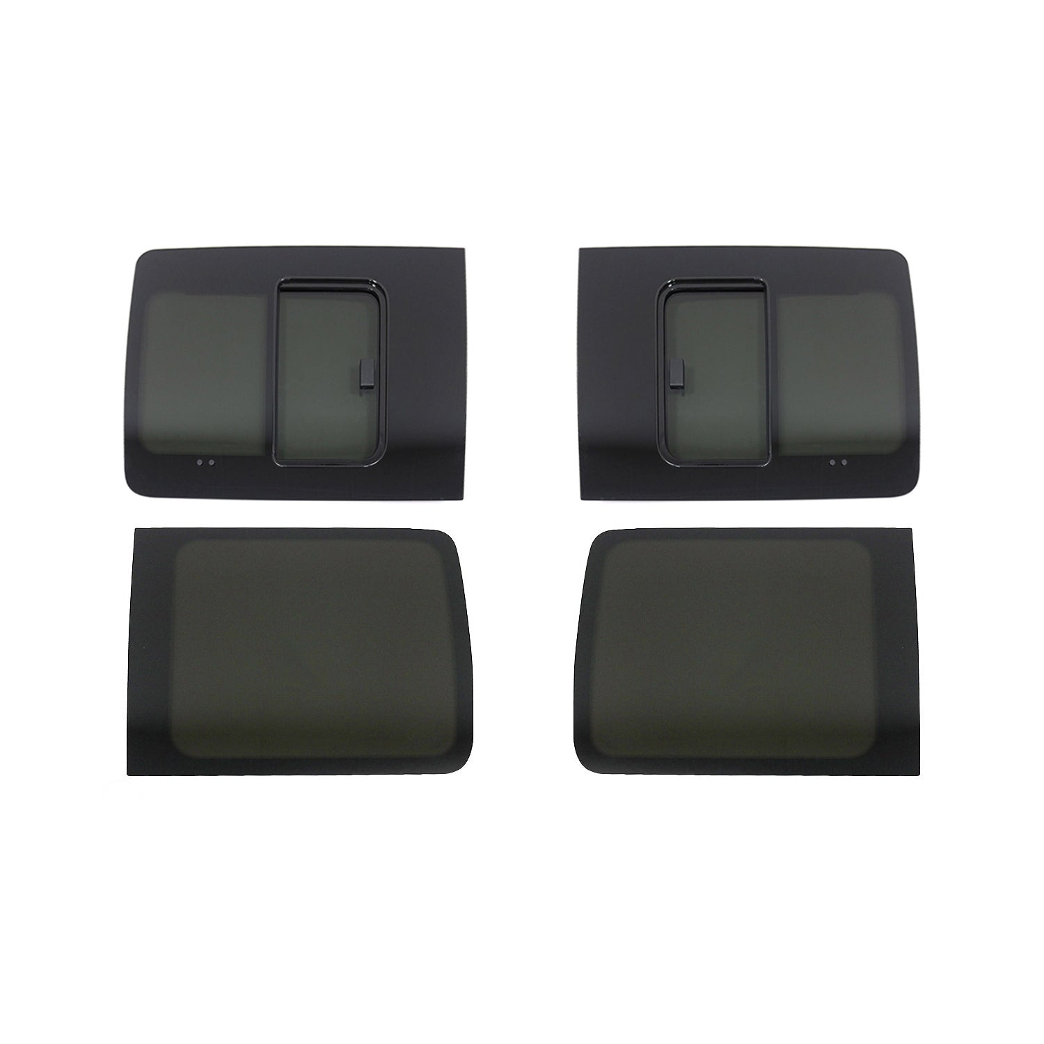 Seitenfenster Schiebefenster VW Caddy 2003-2020 Autoglas Links Rechts Set 4x L1