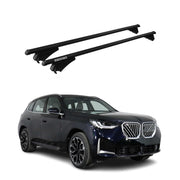 Menabo Dachträger Grundtäger für BMW X3 G45 2024-2025 75kg Alu Schwarz 2 tlg