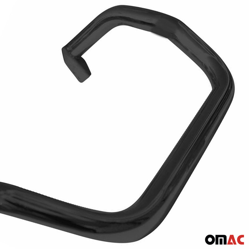 Frontbügel Frontschutzbügel für Nissan Qashqai 2013-2017 mit ABE Stahl Schwarz