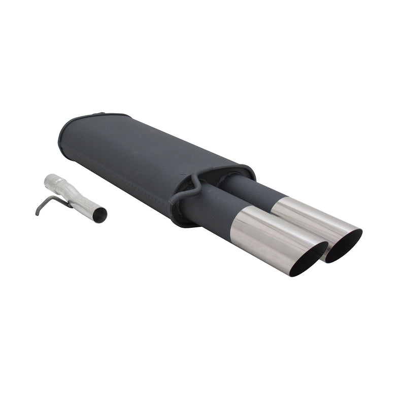 Novus Sportauspuff für VW Passat 3B / 3BG 2x76 MS-Design Endschalldämpfer  ABE