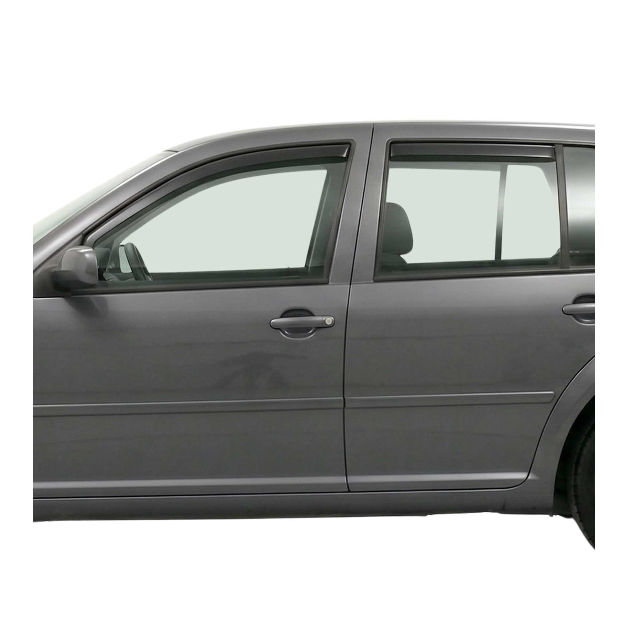 Windabweiser Regenabweiser für VW Golf mk4 1997-2006 Acryl Dunkel 4tlg
