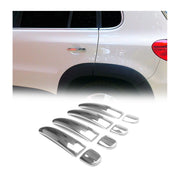 Chrom Türgriff Blende für VW Tiguan 2007-2016 Edelstahl 8tlg