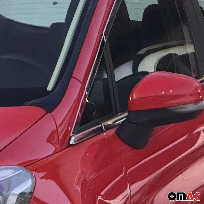 Window strips decorative strips for Ford Fiesta 2017-2021 stainless steel chrome 16 pieces
