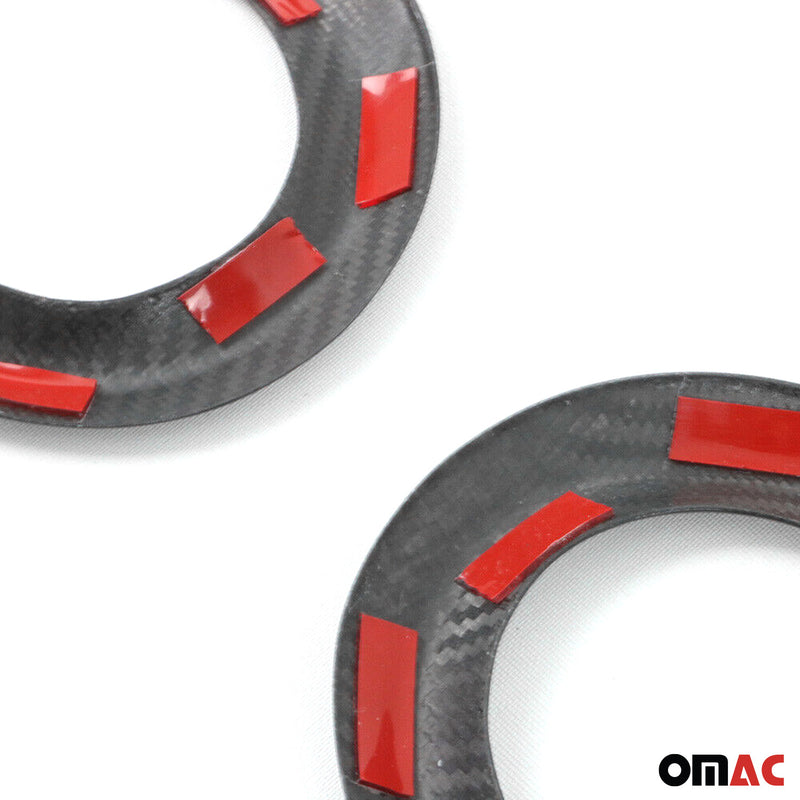 Nebelscheinwerfer Rahmen Umrandung für Mercedes Klasse W447 2014-2025 Kohlefaser