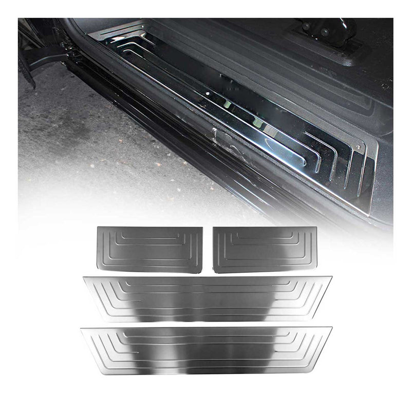 Einstiegsleisten Türschweller für VW Caravelle T5 2003-2015 Edelstahl Chrom 4tlg