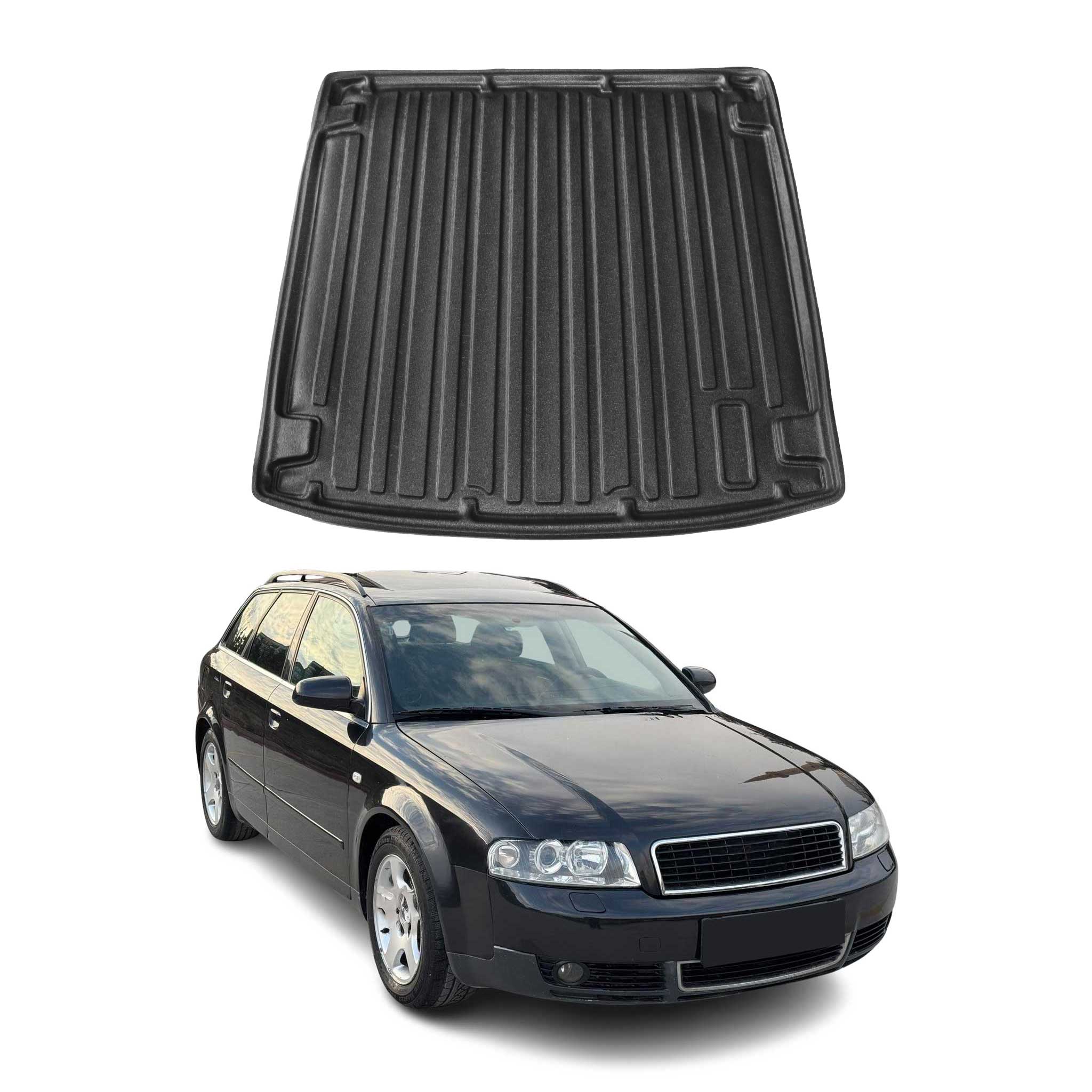 Kofferraumwanne Laderaumwanne für Audi A4 B6 B7 Avant 2001-2008 Gummi TPE