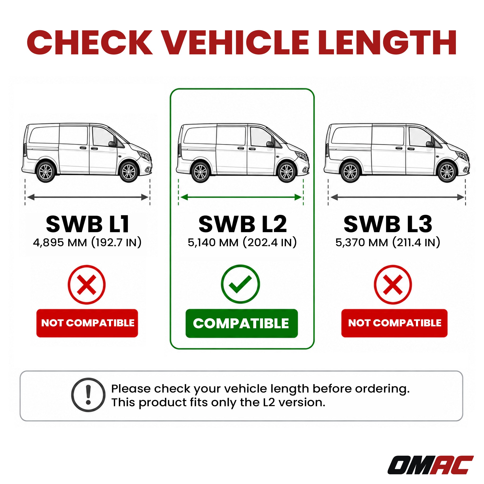 Dachreling für Mercedes Vito / V-Klasse W639 W447 2003-2026 L2 Lang Alu Schwarz