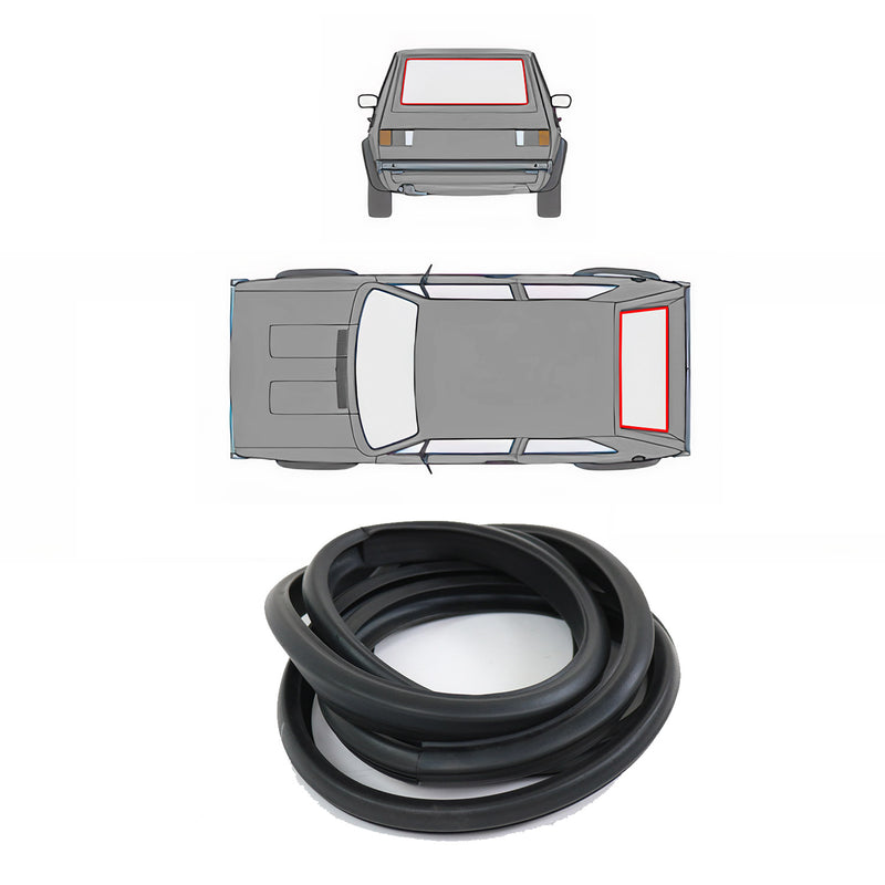 Auto Türdichtung Gummidichtung Kantenschutz für VW Golf 1974-1983 Gummi