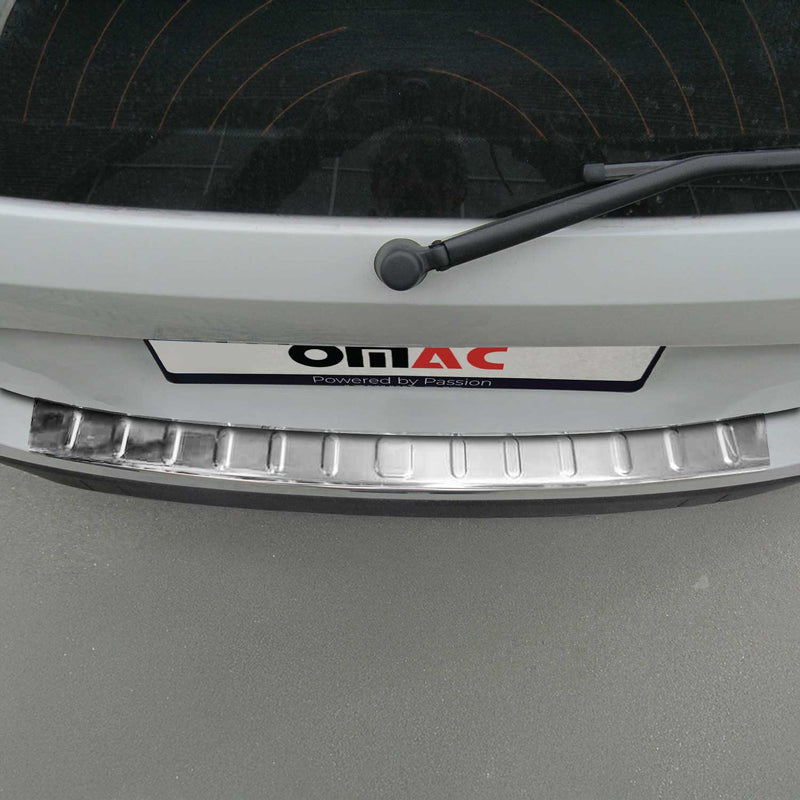 Ladekantenschutz Stoßstangenschutz für BMW X1 E84 FL 2012-2015 Chrom Silber