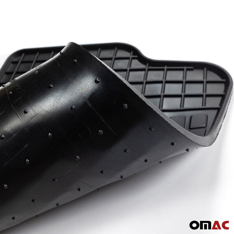 OMAC Gummi Fußmatten für Chevrolet Malibu 2008-2016 Automatten TPE Schwarz 4x