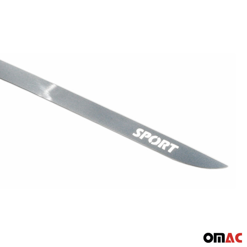 Kofferraumleiste Heckleiste für Seat Leon 1999-2006 Untere Chrom Edelstahl