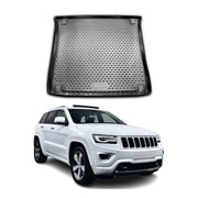 Kofferraummatte Kofferraumwanne für Jeep Grand Cherokee 2010-2024 Gummi TPE