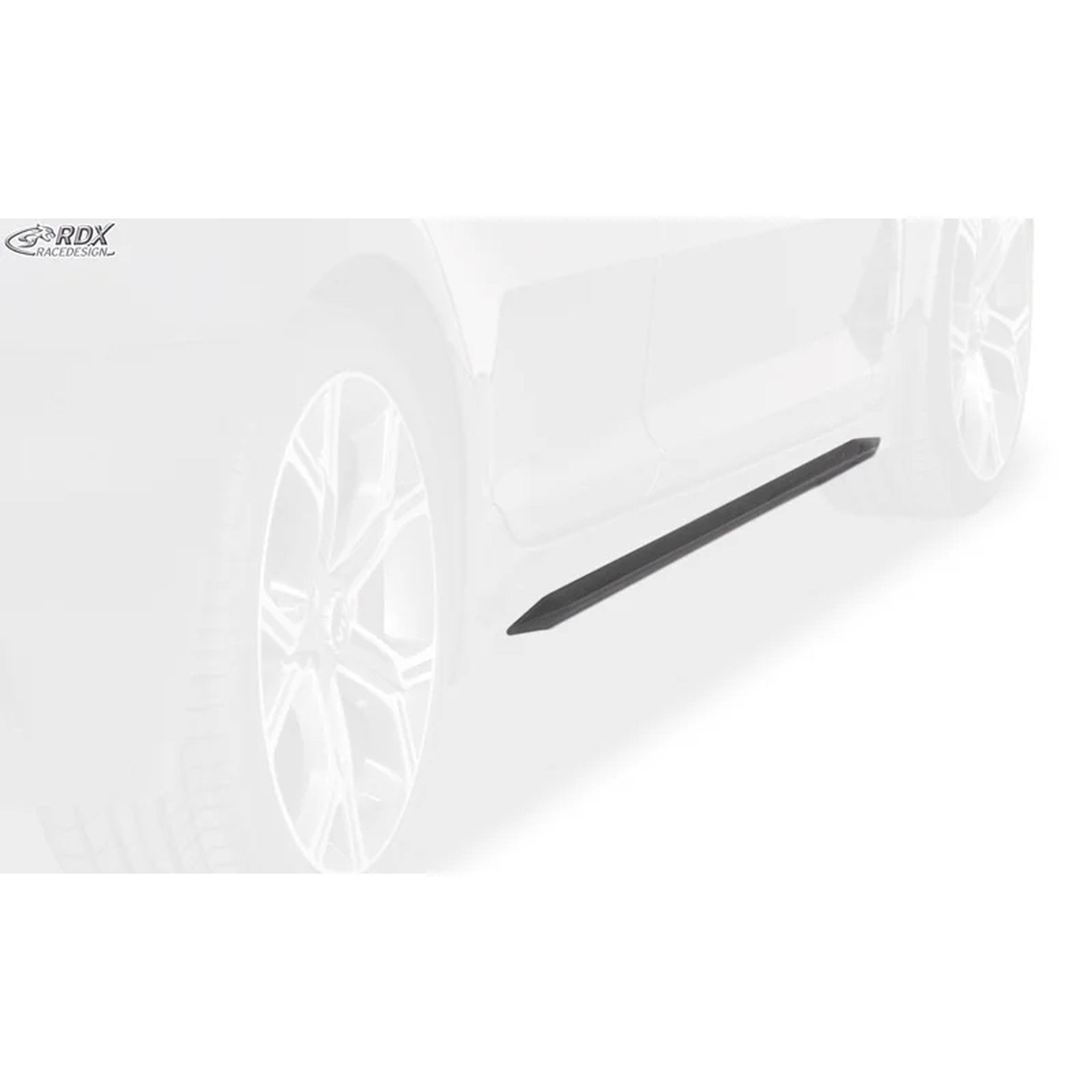 RDX Seitenschweller 'Slim' für Kia Stinger CK 2018- ABS Schwarz 2er-Set TÜV