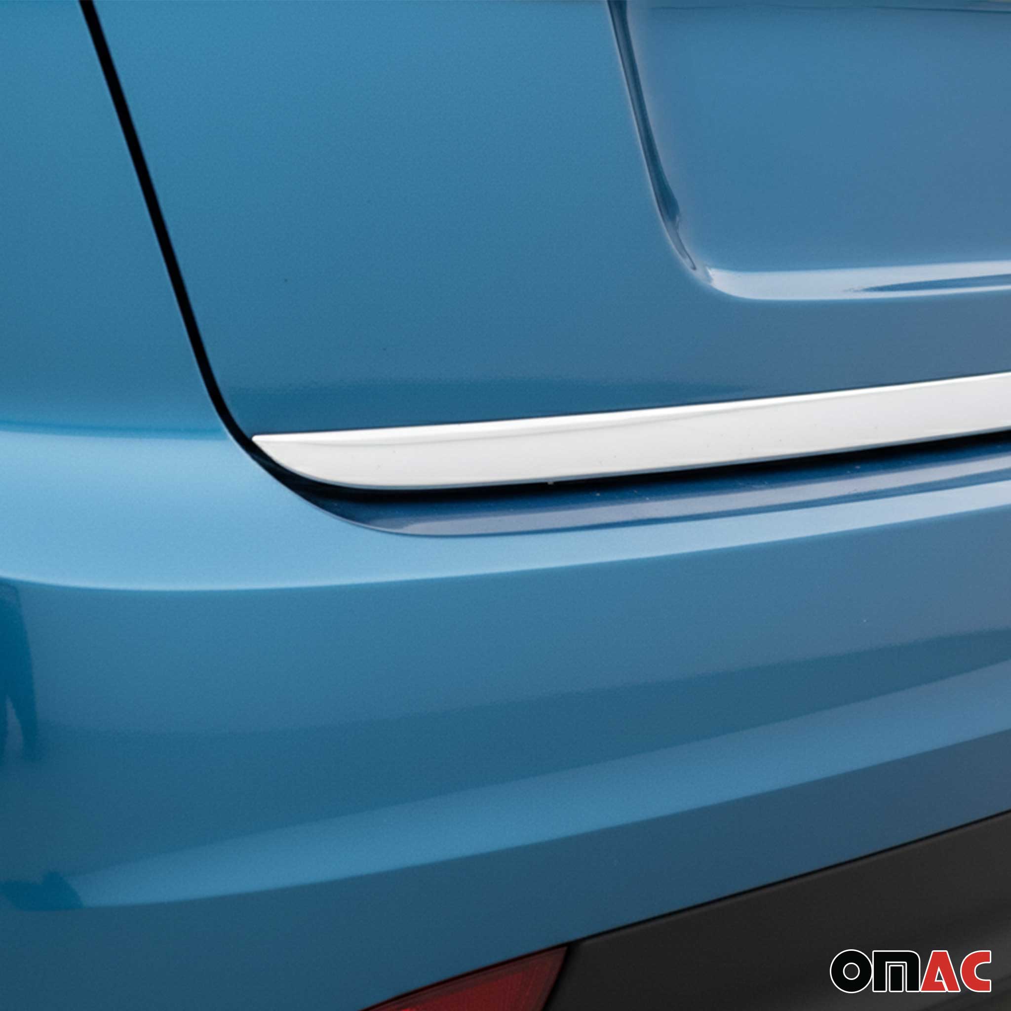 Kofferraumleiste Heckleiste für Kia Venga 2009-2019 Schrägheck Edelstahl Chrom