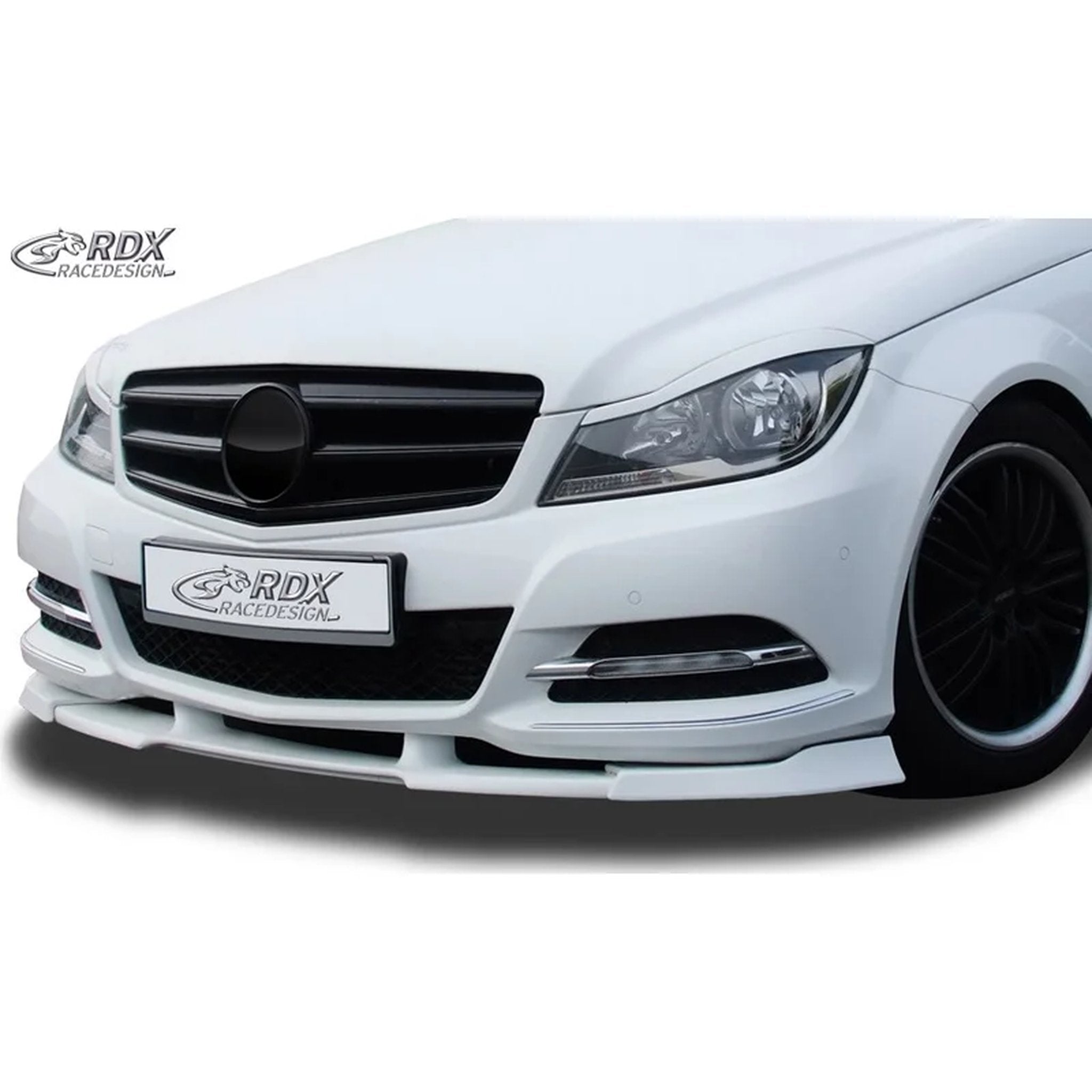 RDX Frontspoiler Vario-X für Mercedes C-Klasse W204 2011-2014 Polyurethan TÜV