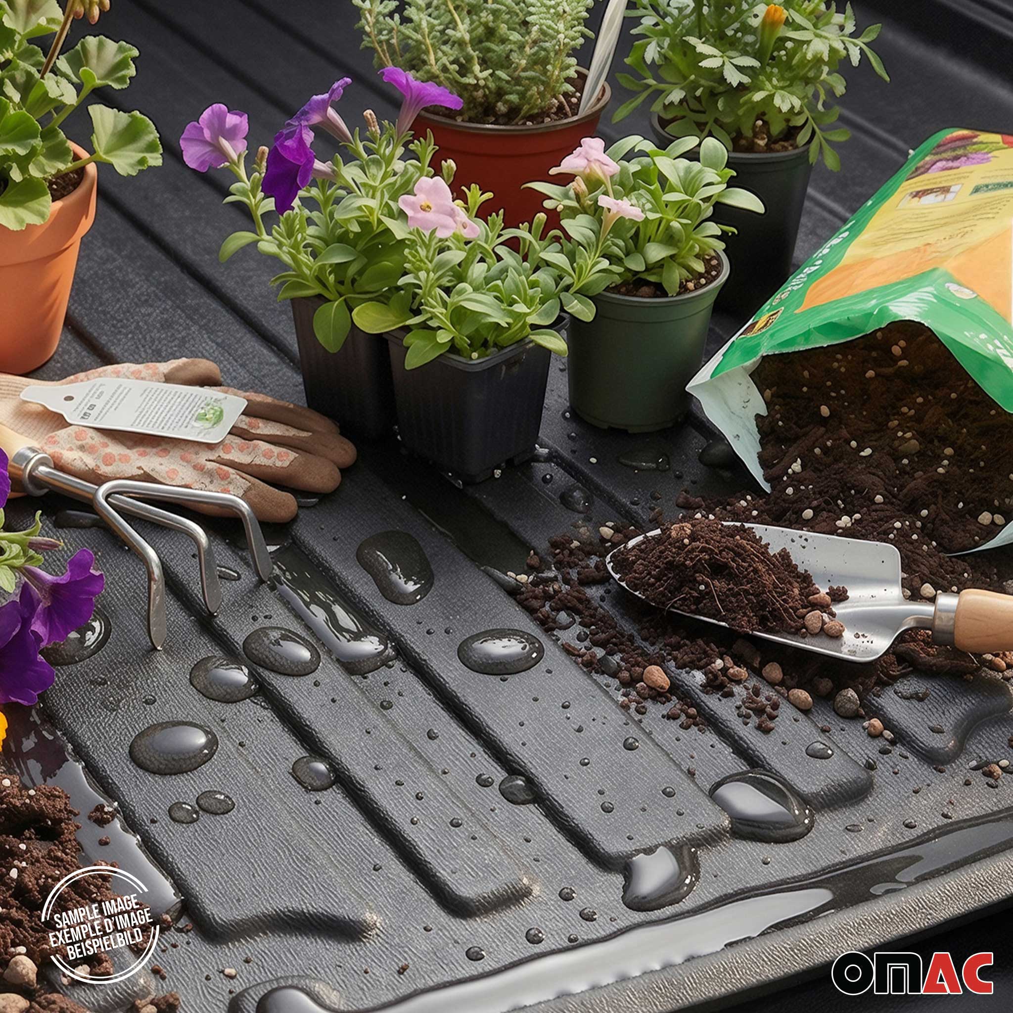 Kofferraumwanne Laderaumwanne für BMW X1 F48 2016-2022 TPE Gummi Schwarz