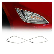 Nebelscheinwerfer Rahmen Umrandung für Hyundai i20 Facelift 2012-2014 Chrom 2x