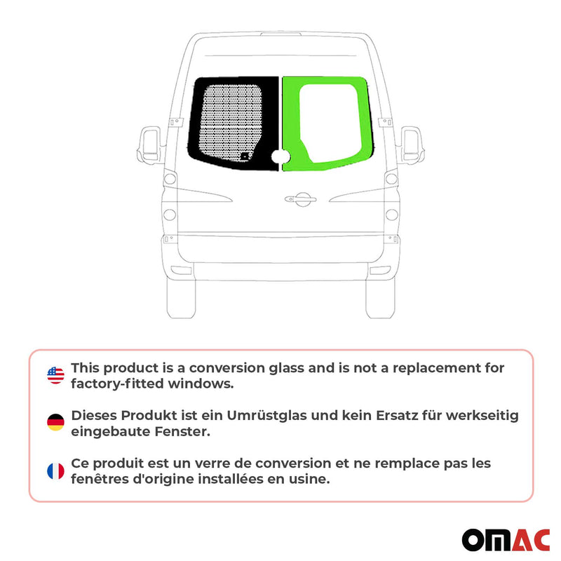 Heckscheibe Fenster Auto für Mercedes Sprinter W906 2006-2018 Rechts L1 L2 L3 L4