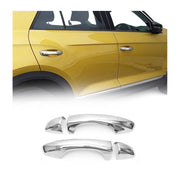 Chrom Türgriff Blende für Skoda Fabia 2014-2021 2-Tür Edelstahl 4tlg
