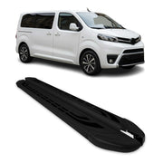 Trittbretter Seitenschweller für Toyota Proace 2016-2026 Kurzer Alu Schwarz