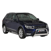 Frontbügel Frontschutzbügel für VW Tiguan Allspace 2016-2024 ø63mm Stahl Silber