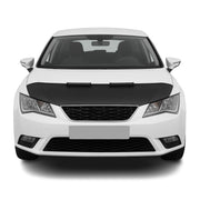 Haubenbra Steinschlagschutz Bonnet Bra für Seat Leon 2012-2020 Schwarz Halb